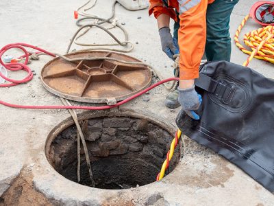 Inspection Of Sewer Line
